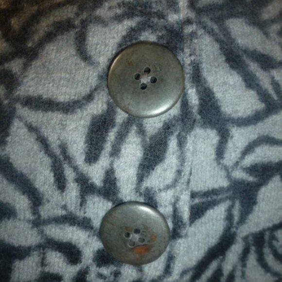 🖤 Coldwater Creek 100% Wool Vest – Floral Color changing Pattern – Size 1X - Picture 9 of 14